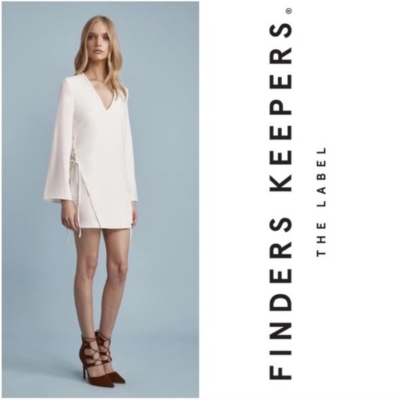 Finders Keepers Fly Away Mini Dress XS - Picture 12 of 12